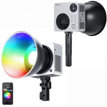 NEEWER HB80C 80W RGB Mini COB LED Video Light 2500K-7500K Bowens Mount Photography Light APP Control