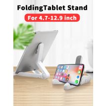 Desktops Stand For Tablet 4.7 to 12.9 inch , Adjustable Folding Bracket Tablet Holder For iPad Xiaomi Samsung Mobile Phone Suppo