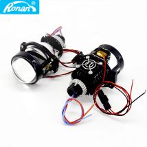 RONAN Mini proiettore bi-led da 2.0 pollici lenti per Retrofit faro per auto 5500K per H1 H4 H7 9005 9006 luce per moto
