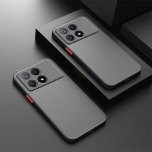 Stoßfest Rüstung Matte Fall Für Xiaomi Poco X7 Pro X6 X5 X4 GT X3 NFC M5 M4 M6 Pro F5 Pro F3 F4 F6 Stoßstange Stoßfest Telefon Abdeckung
