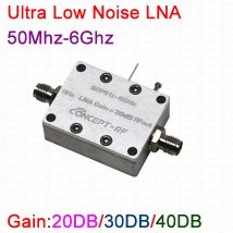 LNA 0.5-6GHZ 20DB 30db 40db Amplificatore a rumore ultra basso NF = 0.4 Sistema ricevitore unità Amplificazione segnale RF Radio wireless