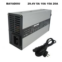 24V 29,4V 5A 10A 15A 20A Li-Ion Lithium Schnellladegerät 24 Volt 7S 30AH 40AH 50AH RV