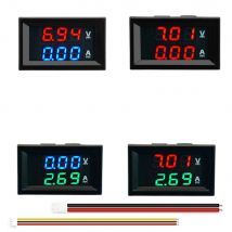 DC0-100V 10A  LED Digital Voltmeter Ammeter Car Motocycle Voltage Current Meter Volt Detector Tester Monitor Panel
