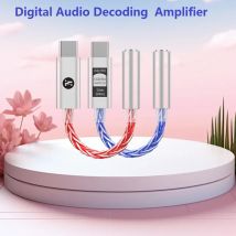 JCALLY JM6 Pro CX31993 Hifi DAC Typ-C auf 3,5 Digitale Audio-Dekodierung Tragbarer Kopfhörerverstärker DAC Typ C auf 3,5 mm LXDA AMP