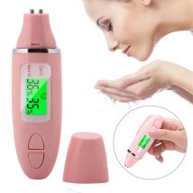 Tragbare Digitale LCD Display Präzision Haut Sensor Tester Gesicht Feuchtigkeit Wasser Öl Analysator Feuchtigkeit Meter