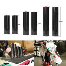 Motorrad Gabel Wraps Carbon Faser Protektoren Für Honda CRF 250R 450R 250L 250M 250X 450X XR250 SXF EXCF YZF KXF RMZ Dirt Bike