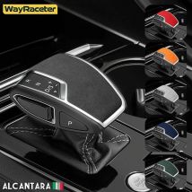 Alcantara wrap abs lhd & rhd Schaltknauf abdeckung für volkswagen touareg 3 cr 2019 2020 2021 2022 2023 Zubehör