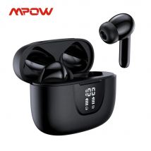 Mpow S42 Auricolari con cancellazione attiva del rumore Auricolare Bluetooth 5.3 TWS Riproduzione 30 ore Auricolari in-ear ANC TWS per iPhone Smartphone