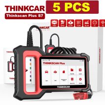 CN 5pcs THINKCAR THINKSCAN Plus S7/S4/S6 OBD2 Diagnostic Tool Auto Code Reader OBD 2 Automotive Scanner Free Update