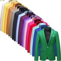 Chaqueta de Traje Verde Brillante para Hombre, Blazer Elegante y Ajustado, Abrigo de Vestir para Bodas y Fiestas, Apto para Todas las Temporadas, Talla Asiática M-5XL 6XL