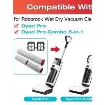 HomeTimes Replacement Brush Roller and Vacuum Cleaner Filter for Roborock Dyad Pro Wet Dry Vacuum Cleaner