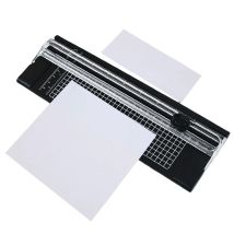 Trimmer per album con righello estraibile A4 Taglierine per foto di carta di precisione Guillotina Piccola tagliatrice per carta A4 Forniture per ufficio