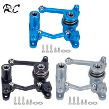 High-Strength Aluminum Steering Bellcrank and Drag Link Servo Saver Set for Traxxas BL-2S Slash 4x4 4WD Upgrade Parts