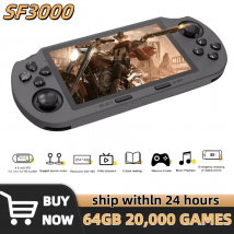 SF3000 Retro Handheld Videospielkonsole Linux System 4,5 Zoll 854*480 IPS Bildschirm 3000 mAh Tragbare Tasche Video Player Spiele