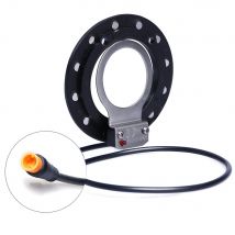 Wasserdichter elektrischer Fahrrad-Pedal-Assistent-Sensor, E-Bike, Doppelhalle, 12, Magnet links/rechts, PAS-System, DIY eBike, modifizierte Teile