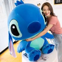 20-60 centimetri Formato Gigante Lilo & Stitch Coppia Modelli Cartoon Peluche Ripiene Anime Peluche Giocattoli Ciondolo Giocattolo Cuscino Per Bambini Regalo Di Compleanno