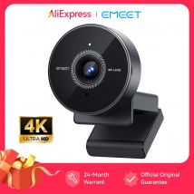EMEET Webcam 4K Autofocus Web Camera 1080p 60fps 70 ° FOV Webcam per videochiamate per Computer fotocamera USB portatile per riunioni di lavoro