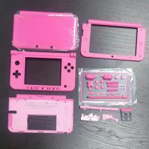 Original NEW Pink Middle Frame Shell Pink Color Shell For Old 3DS XL/LLConsole Battery Shell