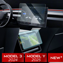 Tempered Glass Film Protector for New Tesla Model Y Launch Juniper 2025 Model 3 Highland 2024  Rear Center Control Protective