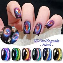 BORN PRETTY 10 ml 9D Polaris Light Cat Magnetic Gel Black Base Needed Semi Permanent Soak Off UV Gel Lack Maniküre