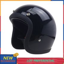Genuine Vintage TT&COCASCOS Fashion Motorcycle Helmet Retro Scooter Riding Open Face 3/4 Jet Casco Moto Capacete DOT Approved