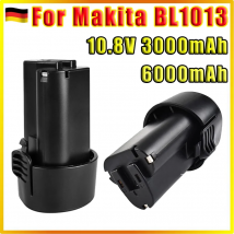 Für Makita BL1013 BL1014 10,8 V 12 V max. 3000 mAh Lithium-Akku 194551 -4 TD090D TD090DW LCT203W LCT204 194550 -6 DF030D