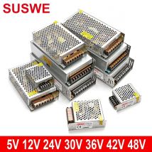 Heißer Verkauf 220 V bis 5 V 12 V/24 V Schaltnetzteil DC 5a Lichtkasten LED-Streifen mit 60/200/400 W Transformator