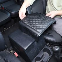 Per Land Rover Defender 90 110 2004-2019 Seggiolino auto in pelle Bracciolo Console centrale Box Cover Accessori auto