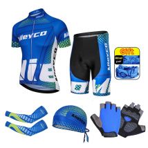 Men's Breathable Cycling Jersey Set, Tracksuit, MTB Racing Sport, Bicycle Outfit, Short Bike Clothing, Summer