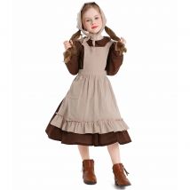 Mädchen Halloween Aschenputtel Dienst mädchen Kostüm Bühne Leistung pastorale Farm Dienst mädchen Cosplay Zivil Kleidung Prinzessin Lolita Dienst mädchen Gerinnsel