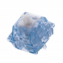 Set di 100 pezzi EPOMAKER Aqua Switch Interruttori lubrificati in fabbrica a 5 pin Clicky con stelo UPE compatibile con copritasti con struttura MX