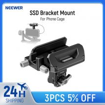 Neewer SSD Halter Quick Release SSD Halterung Für Telefon Käfig für iPhone 15/16 Pro Max Samsung S24 Ultra T9 T7 T5 SanDisk