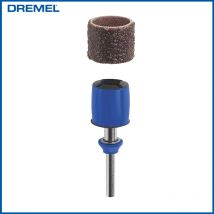 Dremel EZ407SA EZ Fascetta abrasiva per tamburo e mandrino 5X più veloce con nastro abrasivo Dremel da 1/2 pollice per levigatura piatta e levigatura dei bordi