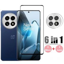 6in1 Glas Für Oneplus 13 Screen Protector Oneplus 13 12 12R Abdeckung Gehärtetem Glas 3D Schutz Telefon Objektiv Film oneplus 13
