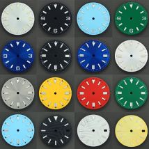 NH35 28,5 mm Zifferblatt leuchtende Zifferblätter ersetzen Teile für Oyster Datejust NH35 NH36 4R35 36 Uhrwerk Uhrenzubehör Zifferblätter