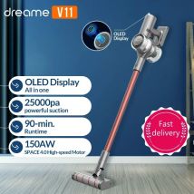 25kPa Dreame V11 Aspirapolvere senza fili portatile Display OLED Cordless portatile Tutto in uno Collettore di polveri Pulitore per tappeti