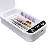 UV-Licht-Desinfektionsbox, Pinzers-Sterilisator, tragbar, UVC-Desinfektionsmittel, Aroma-Funktion, Telefonreiniger für Wimpernverlängerungswerkzeug