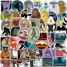 50PCS Mode Im Freien Mann Affe Aufkleber Sammlung DIY Laptop Scrapbooking Telefon Gepäck Wand Skateboard Wasserdichte Aufkleber ﻿