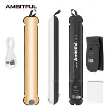 Ambitful GC12 Gold Crow 12 Luce flessibile per illuminazione fotografica Luce d'aria 2700K-6500K Luce soffusa a LED portatile gonfiabile