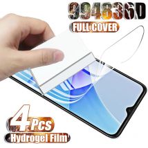 4PCS Pellicola Idrogel per Oppo A17 A16 A15 A53S 5G A77 A57E A94 A74 A54 A92 A52 A91 A73 Proteggi Schermo Protettivo Senza Vetro