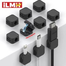 Non magnetico, resistente ​ Clip per Cavi Regolabili, Supporto per Cavi |   Organizzatore Adesivo Sotto Scrivania per Casa, Ufficio, Auto, Parete, Scrivania ​ ​
