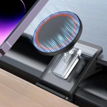 TEEQ Auto Telefon Halter Für Tesla Model3 Y Center konsole air Outlet Einstellbare Magnetische Auto Telefon Unterstützung Rahmen Zubehör