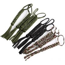 10PCS Knife Lanyard Paracord Gear Trave Kits 550 Parachute Cord Chain USB Driver Lanyard