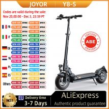 JOYOR Y8-S(ABE) Scooter elettrico per adulti per adulti 500W Motore 48V26AH Pieghevole E-Scooter 10 pollici Air Tire City Escooter