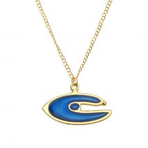 Brdwn puella magi madoka magica miki sayaka nabel bauchknopf logo cosplay anime anhänger halskette