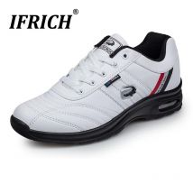 Männer Laufschuhe Sport Athletische Turnschuhe Mann Zu Fuß Gym Schuhe Wasserdichte Leder Marke Kissen Training Tennis Golf Turnschuhe