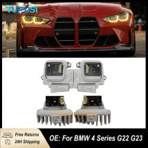 Daytime Running Light Yellow  For BMW 4 Series G22 G23 G26 M3 G80 M4 G82 G83 2021 DRL LED Modules Board Set 9851047 9851048
