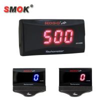 Koso Mini-Drehzahlmesser, digitales quadratisches LCD-Display, Motordrehzahlmesser, Drehzahlmesser für Rennmotorräder, BMW, Yamaha, Kawasaki