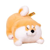 Niedliches Cartoon-Akita-Hund-Plüschtier, weicher Shiba Inu-Welpe, Stofftierpuppen, begleiten Schlafkissen, Geschenke