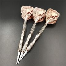 Fox Smiling 3 Stück Soft Tip Dart Elektronische Darts 17 g 146 mm Darts mit Nylonschellen